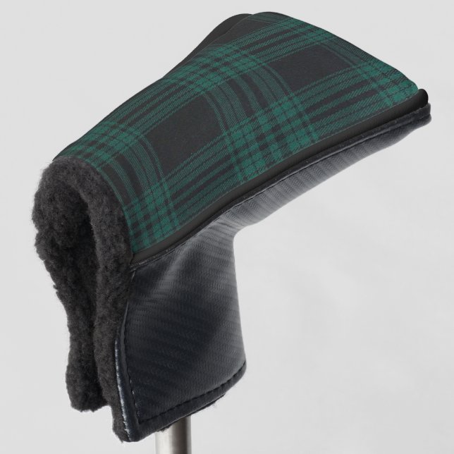 Tartan Putter Cover Golf Headcover (3/4 Vorderseite)