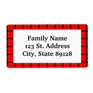 Tartan Red Kariert Christmas Background