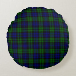 Tartan Rundes Kissen