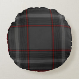 Tartan Rundes Kissen
