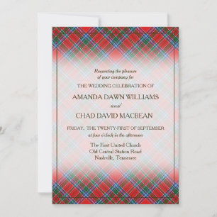 Tartan-Schönheit Clan MacBean MacBain schottischer