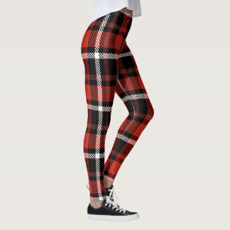Tartan Seamless Tiles Leggings
