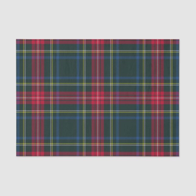 Tartan-Seidenpapier Seidenpapier (Vorderseite)