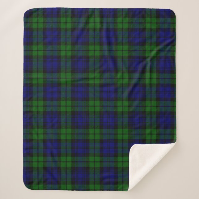 Tartan Sherpadecke (Vorderseite)
