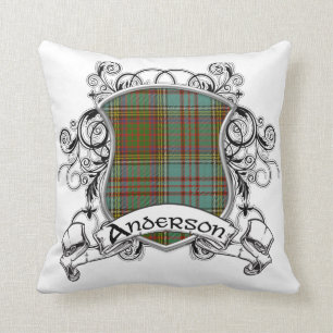 Tartan Shield von Anderson Kissen