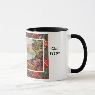 Tartan-Tasse, Clan Fraser, Loch lang Tasse