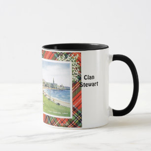 Tartan-Tasse, Clan Royal Stewart Tasse