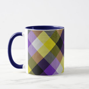 Tartan-Tasse, nicht binär Tasse