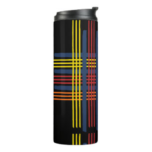 Tartan Thermal Tumbler Thermosbecher