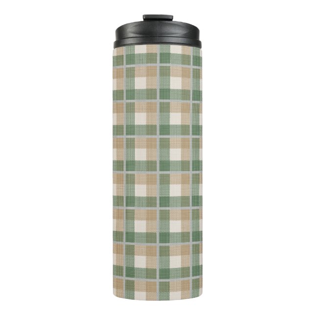 Tartan Thermosbecher (Vorderseite)