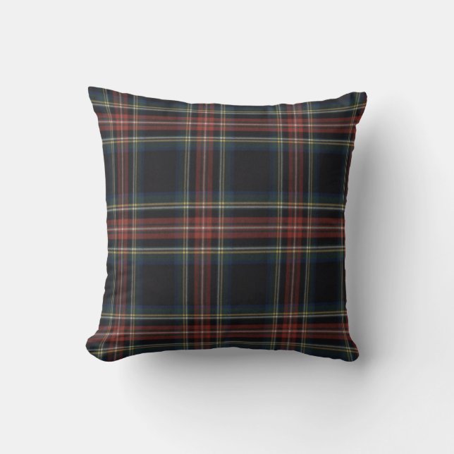 Tartan Throw Kissen 16 Zoll x 16 Zoll (Vorderseite)