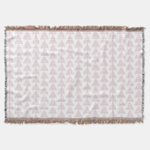 Tartan Triangle Pink Decke