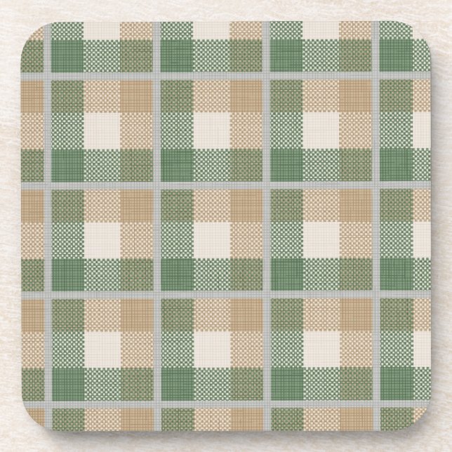 Tartan Untersetzer (Vorderseite)