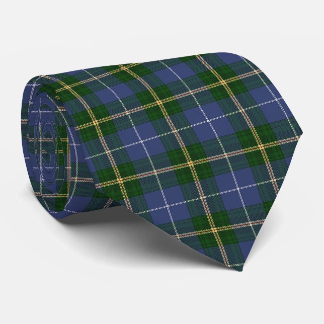 Tartan von Nova Scotia Krawatte (Gerollt)