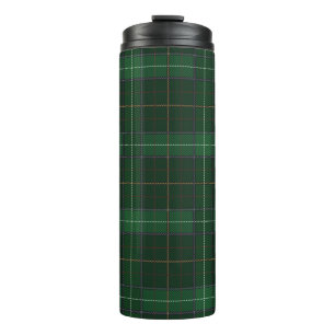 Tartan Walsh Grün Karomuster Thermosbecher