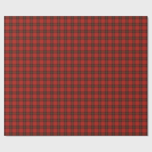 Tartan Wrapping Paper, Karierter Karo von Red Scot Geschenkpapier (Flach)