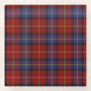 Tartanmuster Glasuntersetzer