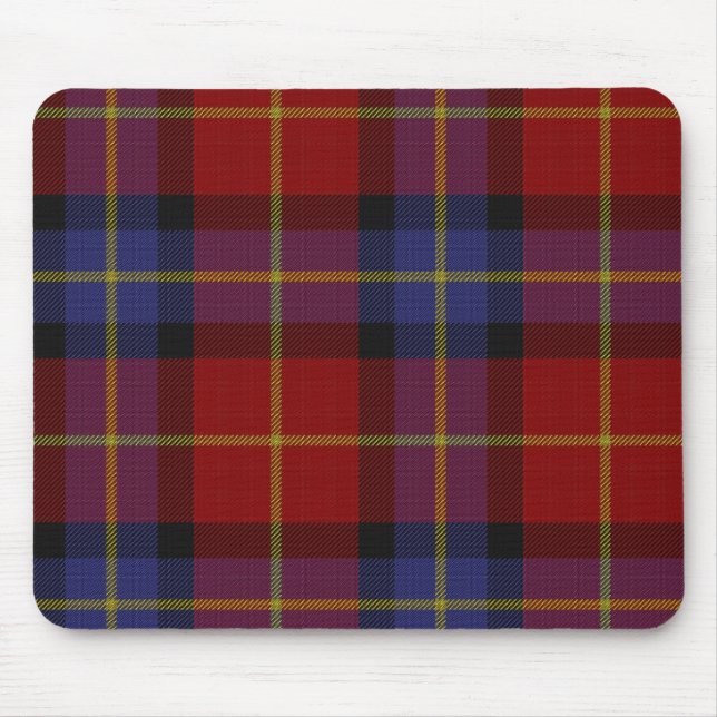 Tartanmuster Mousepad (Vorne)