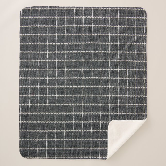 Tartanstruktur Sherpadecke (Vorderseite)
