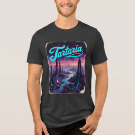 Tartaria Conspiracy Sci-Fi Vintag Tri-Blend Shirt