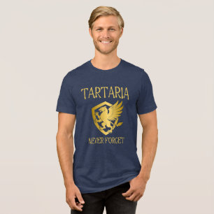 Tartaria Mud Flospiracy Theorie Tri-Blend Shirt