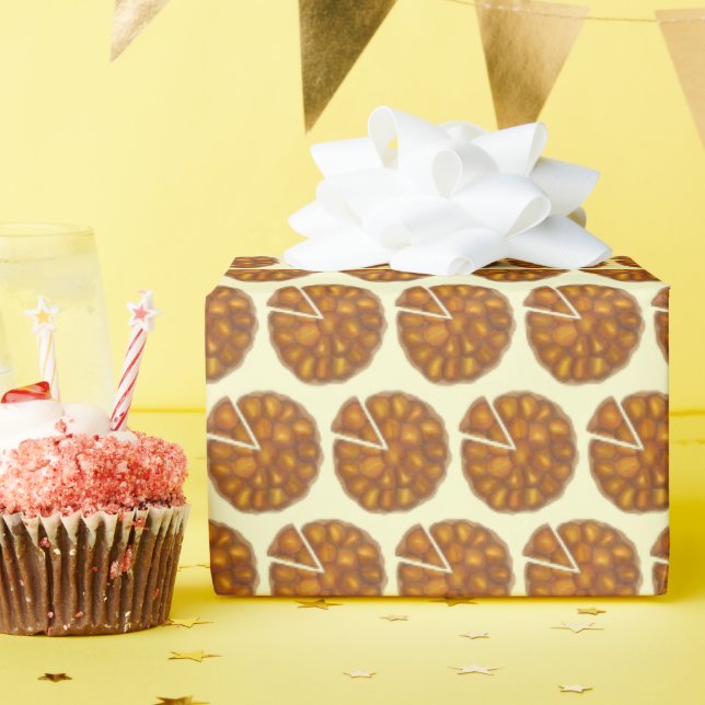 Tarte Tatin French Apple Fruchttorte Pie Pastry Geschenkpapier (Geburtstagsparty)