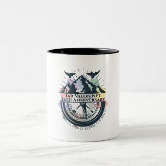 TarValon.Net 25. Jubiläums-Tasse Zweifarbige Tasse
