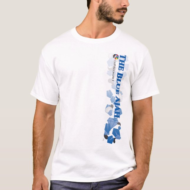 TarValon.Net Blue Scattered Pennants T - Shirt (Vorderseite)
