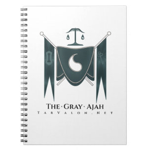TarValon.Net Gray Regalia-Notebook Notizblock