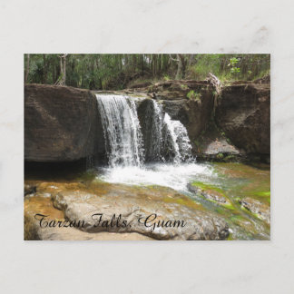 Tarzan Falls, Guam Postcard Postkarte