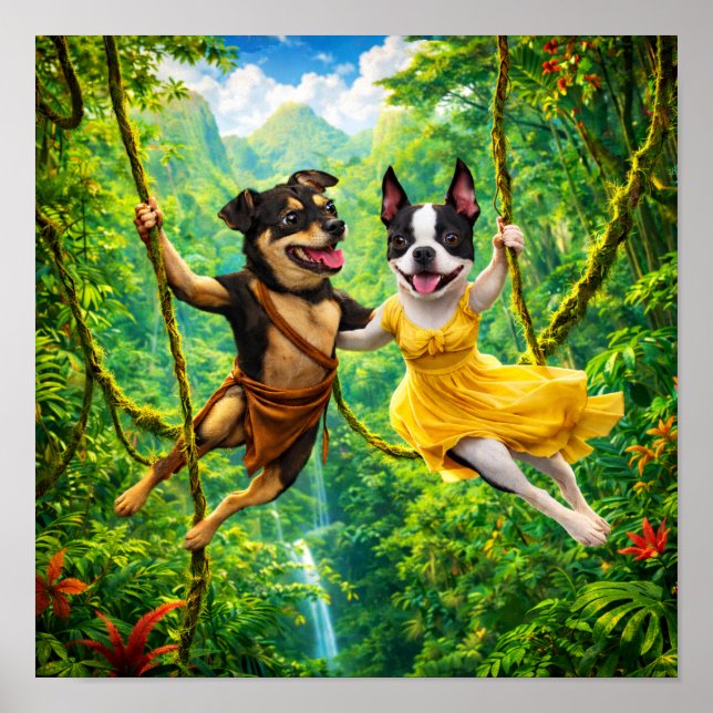 "Tarzan & Jane" Poster (Vorne)