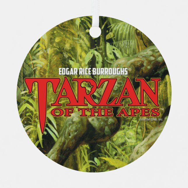 Tarzan of the Apes™ Ornament Aus Metall (Vorderseite)