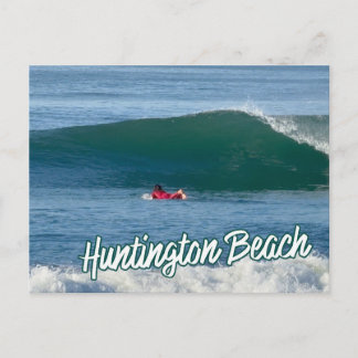 Tarzan The SurfMan Huntington Beach Surfing Postkarte