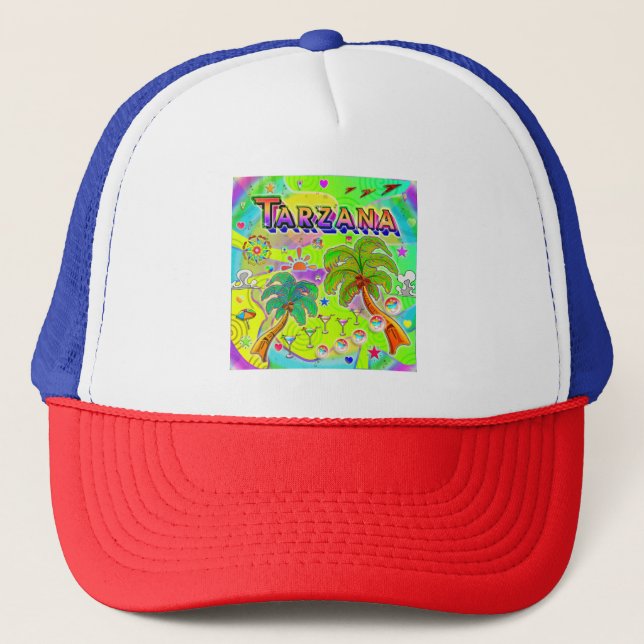 Tarzana Mind Focus Hat Truckerkappe (Vorderseite)