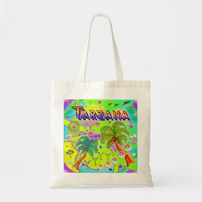 Tarzana Mind Focus Tote Bag Tragetasche (Vorne)