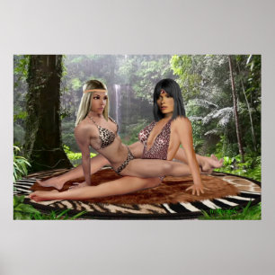TARZANA SCHERE LUANA #2 POSTER