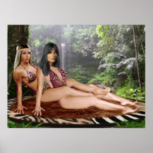 TARZANA SCHEREN LUANA #4 POSTER