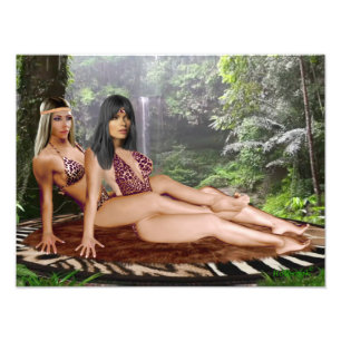 TARZANA SCISSORS LUANA #4 FOTODRUCK