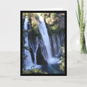 Tarzans Wasserfall - Song von Sol. 2:3 Grußkarte Karte