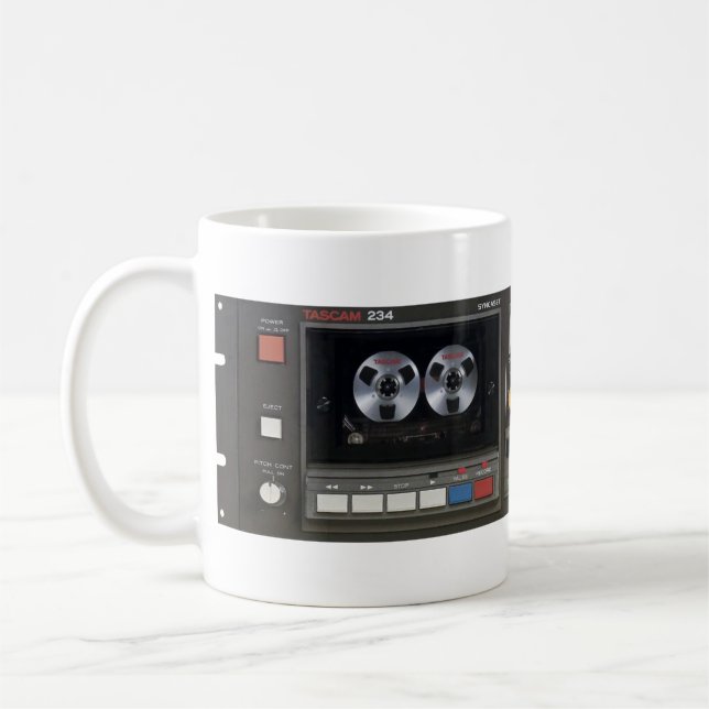 Tascam 234 kaffeetasse (Links)