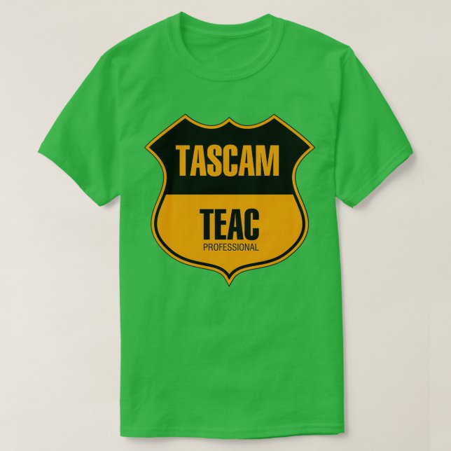 Tascam Teac Beruflich T-Shirt (Design vorne)
