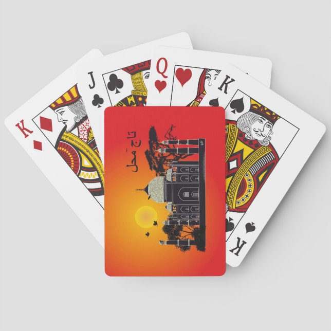 Tasch Mahal Indianer Spielbericht 1 Spielkarten (Rückseite)