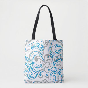 Tasche-abstract blau