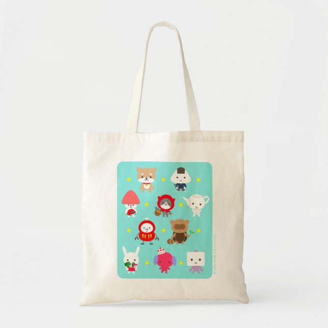 Tasche - AllCharacters - Sterne (Vorne)
