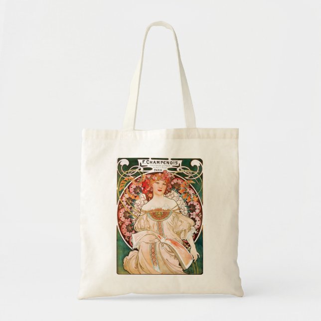 Tasche Alphonse Mucha F. Champenois Tote (Vorne)