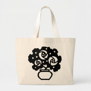 Tasche Art Deco Blume