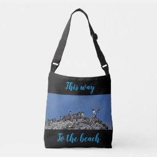 Tasche aus schwarzem Pinguin