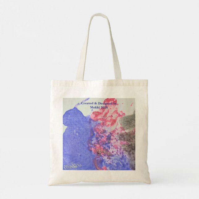 Tasche aus Stoff (Rückseite)