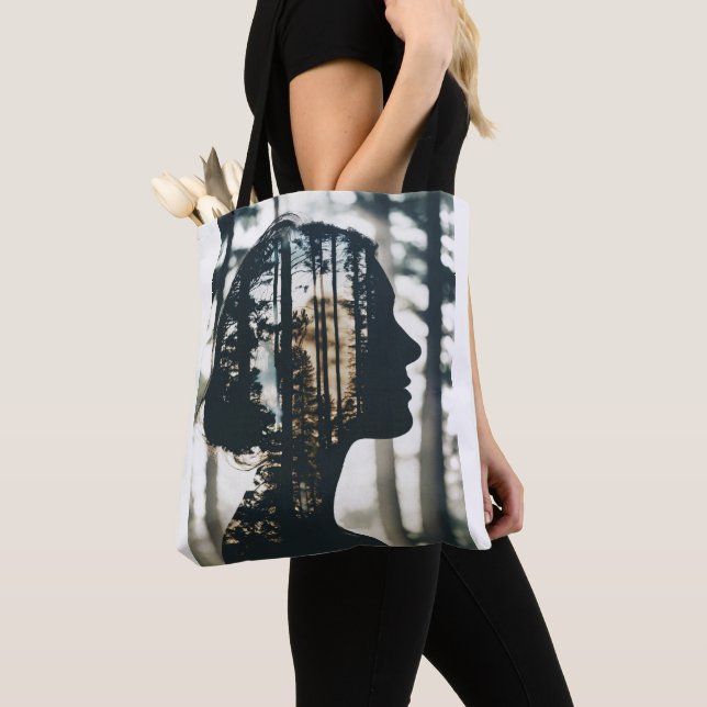 Tasche aus Stoff (Von Nahem)
