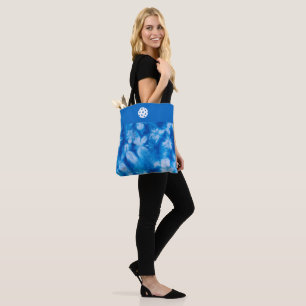 Tasche Blue Gefärbte Krawatte